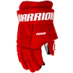 Hokejové rukavice Warrior Rise Red Junior