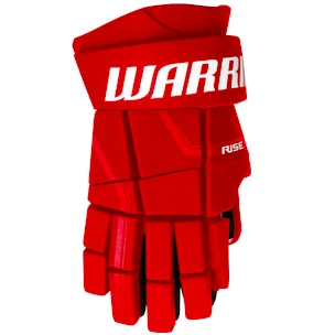 Hokejové rukavice Warrior Rise Red Junior