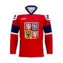 Hokejový dres CCM  Czech Republic Character Red Univerzální