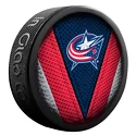 Hokejový puk Inglasco Inc. Stitch NHL Columbus Blue Jackets