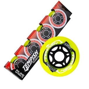 Inline kolečka Tempish  RADICAL Color 80 mm 85A 4-Pack