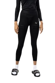 Kompresní kalhoty se suspenzorem Bauer Womens PRO Jill Pant Black Senior