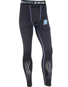 Kompresní kalhoty se suspenzorem Blue Sports  Fitted Pant Senior