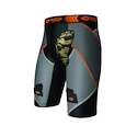 Kompresní šortky se suspenzorem Shock Doctor  30160 X-Fit Cross Comp.Hockey Short Black/Grey Senior