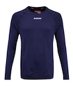 Kompresní tričko CCM  LS Premium Training Tee True Navy Senior