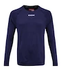 Kompresní tričko CCM  LS Premium Training Tee True Navy Senior L