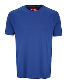 Kompresní tričko CCM SS Premium Training Tee Royal Senior