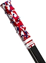 Koncovka na hokejku RocketGrip  Hole Camo Grip Blue/Red