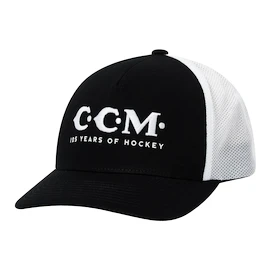 Kšiltovka CCM 125 Anniversary Mesh Trucker Black Senior