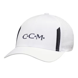 Kšiltovka CCM Golf Perforated Cap Blanc Senior