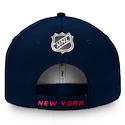 Kšiltovka Fanatics Authentic Pro Rinkside Structured Adjustable NHL New York Rangers