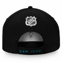 Kšiltovka Fanatics  Authentic Pro Rinkside Structured Adjustable NHL San Jose Sharks