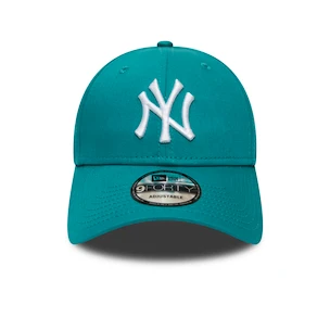 Kšiltovka New Era 9Forty League Essential MLB New York Yankees Teal/White