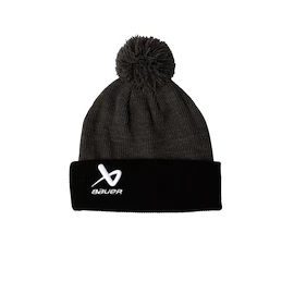 Kulich Bauer 2Tone Knit Pom Black/Grey Žák (youth)