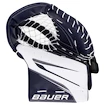 Lapačka Bauer Supreme MVPRO White/Navy Intermediate na levou ruku (normální)