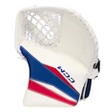 Lapačka CCM Axis F5 White/Red/Blue Junior normální