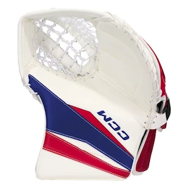 Lapačka CCM Axis F9 White/Red/Blue Senior