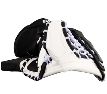 Lapačka CCM YTflex 3 White/White/Black/Black Žák (youth)