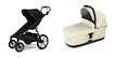 Městský kočárek Thule Urban Glide 4-wheel Black + korbička Soft beige