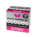 Míčky Butterfly  Training Ball 40+ White (120 ks)