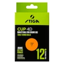 Míčky Stiga  Cup 40+ ABS Orange 12 Pack