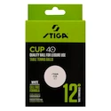 Míčky Stiga  Cup 40+ ABS White 12 Pack