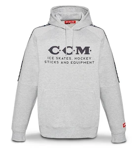 Mikina CCM Heritage Logo Fleece Hoodie