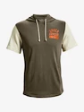 Mikina Under Armour UA Rival Terry CB SS Hoodie-GRN