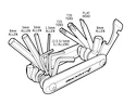 Nářadí Blackburn  Grid 13 Mini Tool