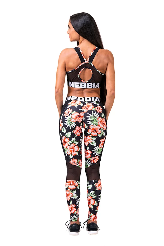 leggings NEBBIA Aloha Babe/550 - Black - women´s 