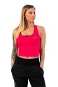 Nebbia Sportovní slim-fit crop tílko 422 pink