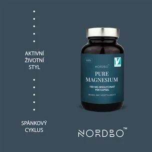 Nordbo Hořčík Pure Magnesium 90 kapslí