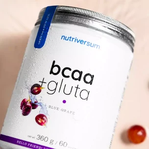 Nutriversum BCAA+Gluta 360 g hrozen