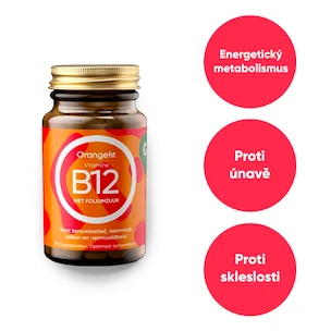 Orangefit Vitamín B12 + Folic Acid 90 tablet