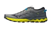 Pánská běžecká obuv Mizuno  Wave Daichi 7 Ghost Gray/Ombre Blue/Bolt 2 (Neon)