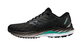 Pánská běžecká obuv Mizuno Wave Inspire 19 2E Black/Metallic Gray/Biscay Green
