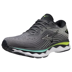 Pánská běžecká obuv Mizuno  Wave Sky 6 Quiet Shade/Silver/Neo Lime  UK 14