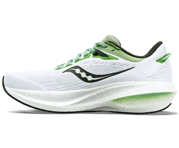 Pánská běžecká obuv Saucony  Triumph 21 White/Umbra