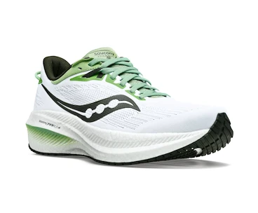 Pánská běžecká obuv Saucony  Triumph 21 White/Umbra