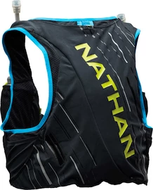 Pánská běžecká vesta Nathan Pinnacle Series Vapor 4 l M Black/Finish Lime