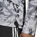 Pánská bunda adidas  FAST AOP JKT grey one/white