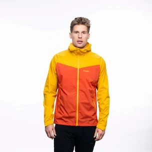 Pánská bunda Bergans  Microlight Jacket Brick/Light Golden Yellow