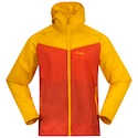 Pánská bunda Bergans  Microlight Jacket Brick/Light Golden Yellow S