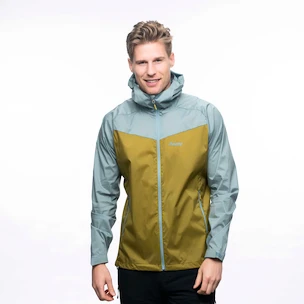 Pánská bunda Bergans  Microlight Jacket Olive Green/Smoke Blue