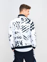 Pánská bunda BIDI BADU  Melbourne Printed Jacket White/Black