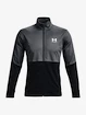 Pánská bunda Under Armour  PIQUE TRACK JACKET-GRY XS