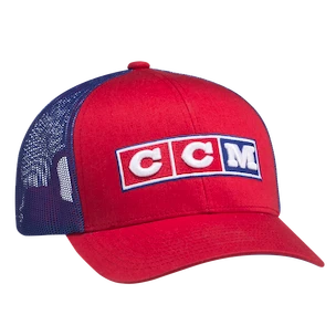 Pánská kšiltovka CCM  FLAG MESHBACK TRUCKER TEAM RUSSIA Multiple Team Color