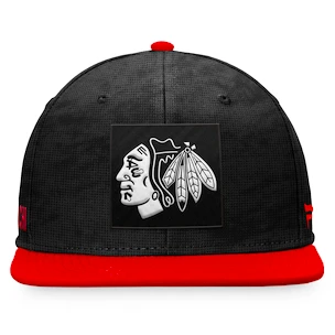 Pánská kšiltovka Fanatics  Authentic Pro Game & Train Snapback Chicago Blackhawks