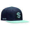 Pánská kšiltovka Fanatics  Authentic Pro Game & Train Snapback Seattle Kraken