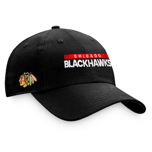 Pánská kšiltovka Fanatics  Authentic Pro Game & Train Unstr Adjustable Chicago Blackhawks